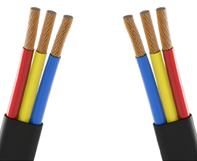 3 Core Flat Submersible Cables