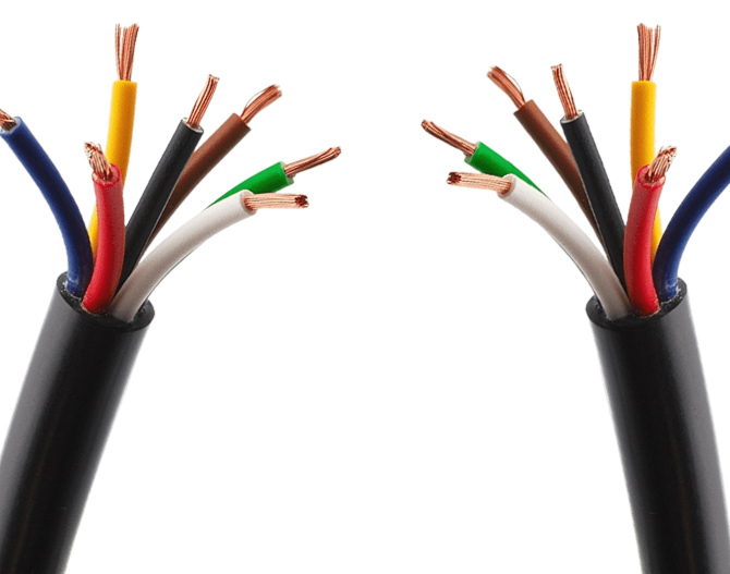 Multicore Round Flexible Cables